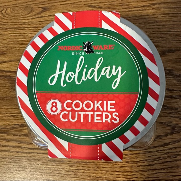 Nordic Ware Christmas Winter Holiday Mini Cookie Cutters * Tree Star Angel New - Picture 1 of 4